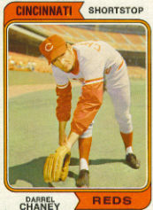 1974 Topps Baseball Cards      559     Darrel Chaney